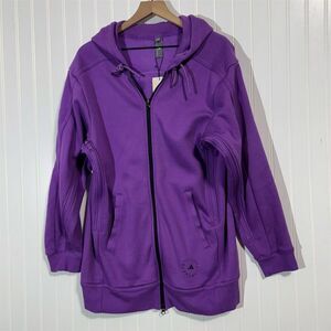 Adidas Stella McCartney True Strength Purple 3-in-1 Full Zip Hoodie Jacket S NWT